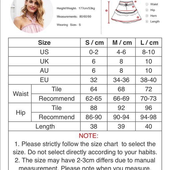 black denim lace up skirt - Picture 8 of 8